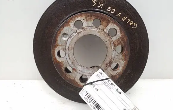 Volkswagen Golf V Rear brake disc 