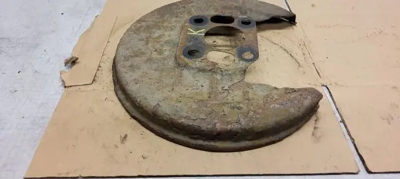 Toyota Aygo AB10 Rear brake disc plate dust cover 