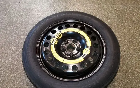Mercedes-Benz ML W164 R18 spare wheel A1644000002 A1648991014