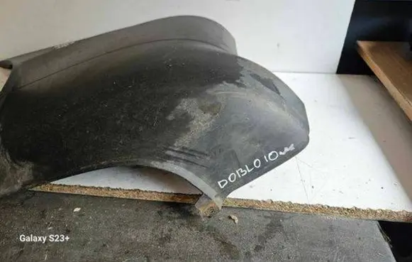 Fiat Doblo Rear bumper corner part panel trim 735388444