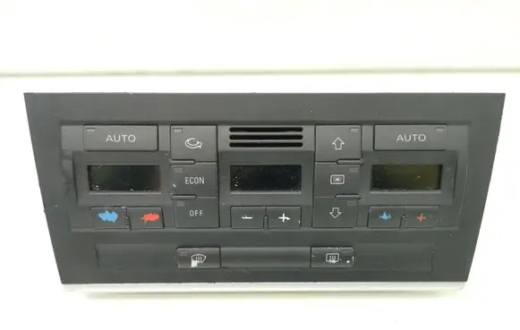 Audi A4 S4 B6 8E 8H Climate control unit 8E0820043AA 8E0858063A