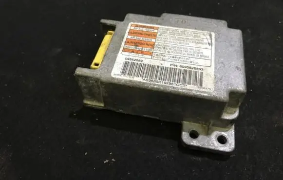 Opel Frontera B Airbag control unit/module 8093526892 09352689