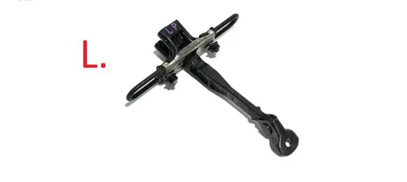 Front door check strap stopper
