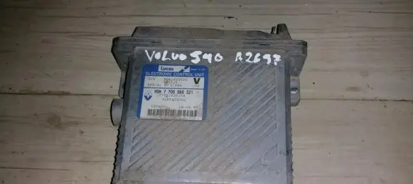 Volvo S40, V40 Engine control unit/module 7700103515A HOM7700868321