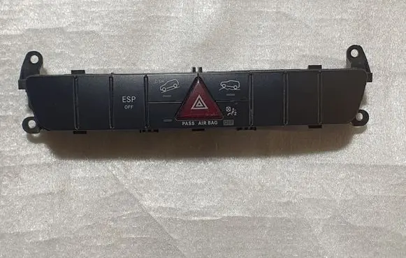 Mercedes-Benz ML W164 Hazard light switch A1648703410 03754812