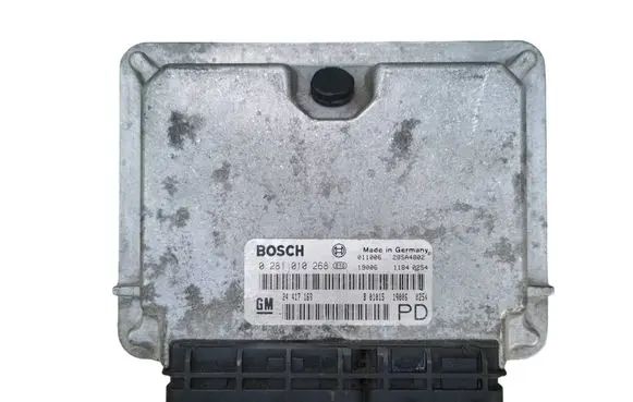 Opel Zafira A Engine control unit/module 24417169 0281010268
