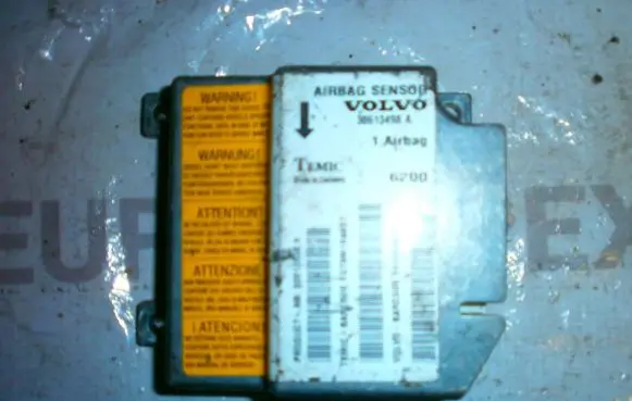 Volvo S40, V40 Airbag control unit/module 30613498A 68HC11KS2