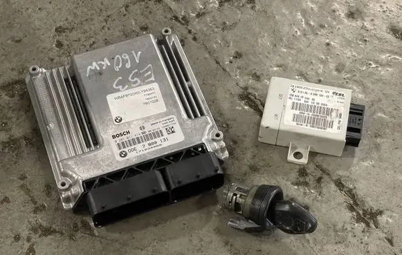 BMW X5 E53 Engine ECU kit and lock set 7800131 7801028 171034068