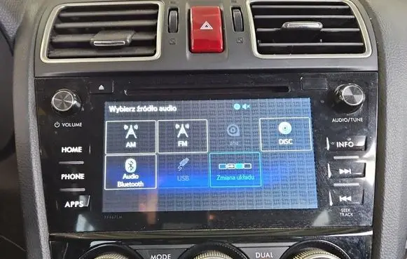 Subaru Forester SJ Radio/CD/DVD/GPS head unit 86201SG460 IMPRK1581425