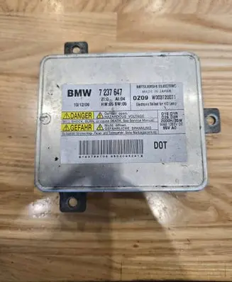 BMW 7 F01 F02 F03 F04 Headlight ballast module Xenon 7237647