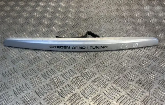 Citroen C3 Trunk door license plate light bar P1012035692