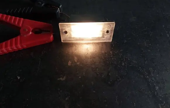 Audi A4 S4 B5 8D Number plate light 8D9943021