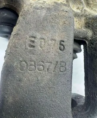 Audi A6 S6 C6 4F Rear brake caliper 0867B