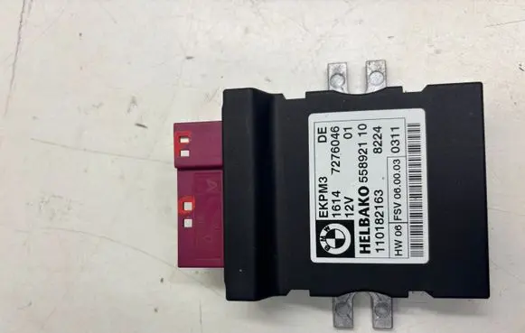 BMW X1 E84 Fuel injection pump control unit/module 7276046 110182163