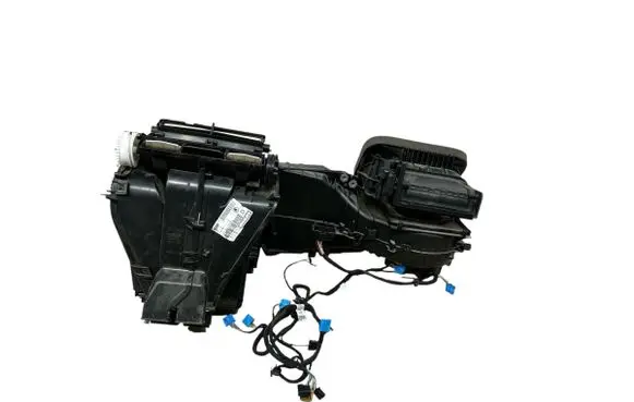 Interior heater climate box assembly