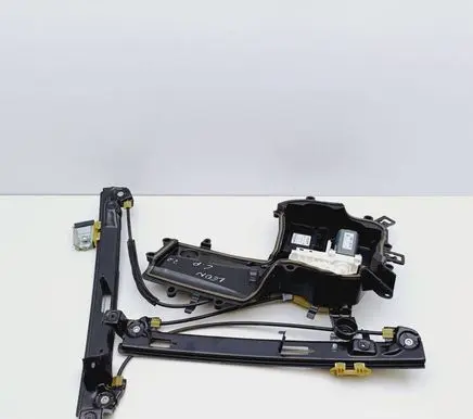 Seat Leon (1P) Front door window regulator with motor 1T0959701C
