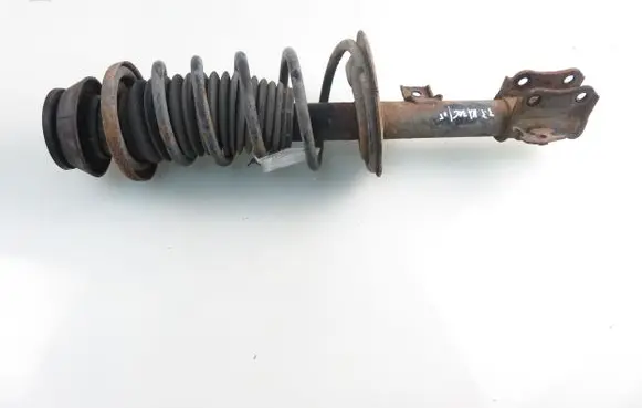 Front shock absorber with coil spring