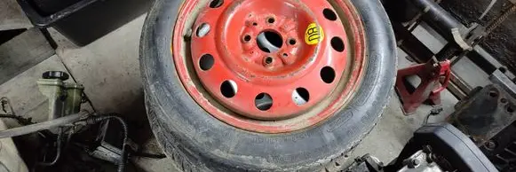 Fiat Coupe R15 spare wheel 1194