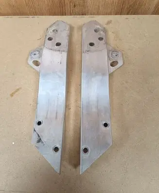 Mercedes-Benz GLC C253 Radiator support slam panel bracket A2536201801