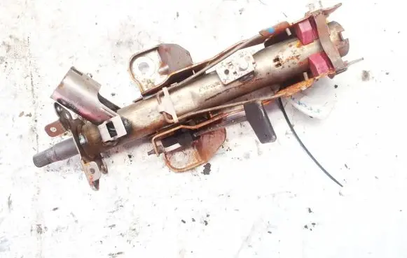 Steering wheel axle