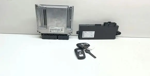 Engine ECU kit and lock set