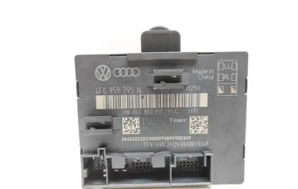 Audi A4 S4 B8 8K Door control unit/module 4F0959795N 8K0959795C
