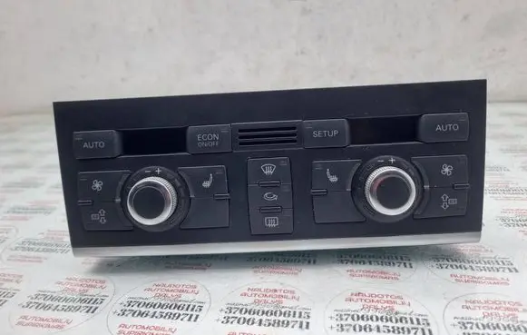 Audi Q7 4L Climate control unit 4L0820043F 4L0910043