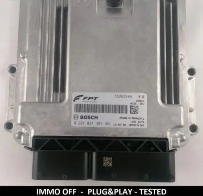 Fiat Ducato Engine control unit/module ECU 55262544 0281031351