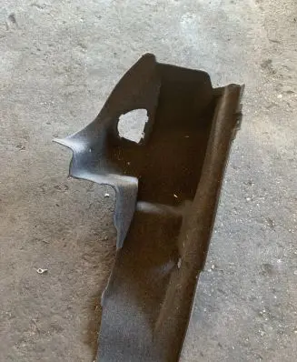 BMW 6 E63 E64 Trunk/boot lower side trim panel 7157102