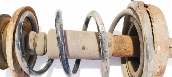 Front coil spring