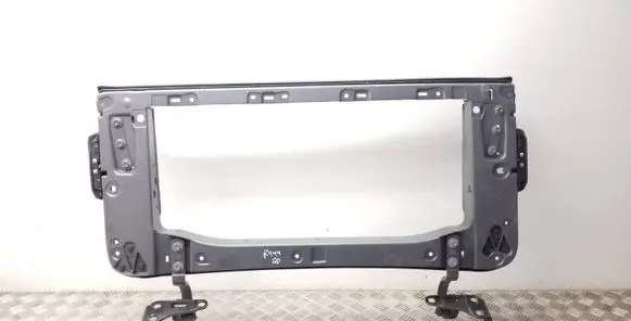 Tesla Model X Rear door window/glass frame 102878300