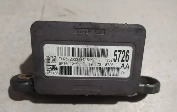 Opel Zafira C ESP acceleration yaw rate sensor 13505726