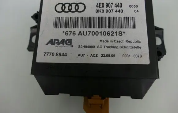 Audi A8 S8 D3 4E Other control units/modules 4E0907440