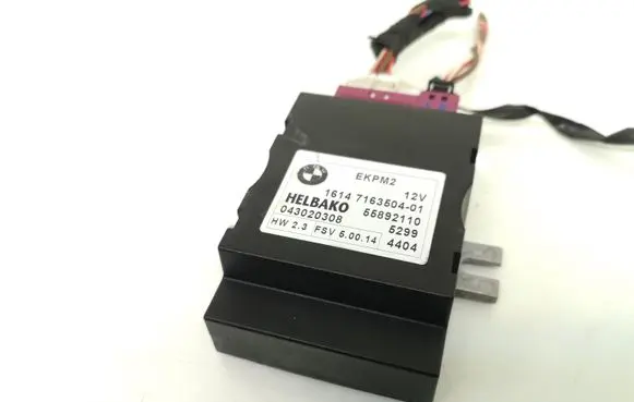 Fuel injection pump control unit/module