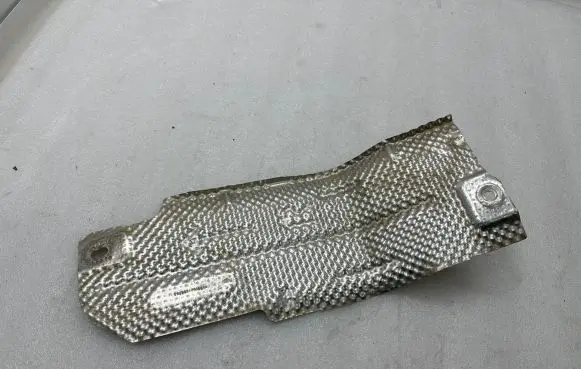 Heat shield in engine bay