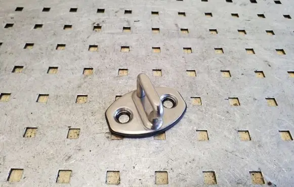 Volkswagen PASSAT B6 Front door lock loop/hook striker 3C0837033B
