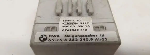 BMW 3 E46 Alarm movement detector/sensor 55892110 0769349510