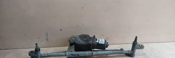 Front wiper linkage and motor