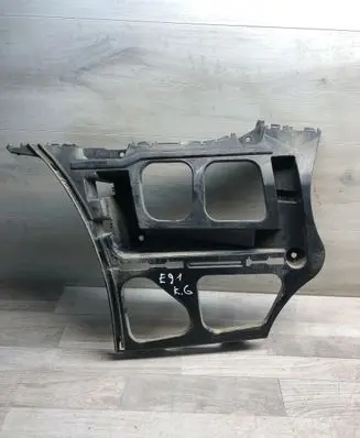 BMW 3 E90 E91 Bumper support mounting bracket corner 7202669 72758411