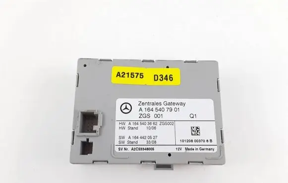 Mercedes-Benz C W204 Gateway control module A1645407901 A1645403662 A1644420527