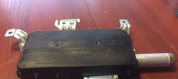 Front door airbag
