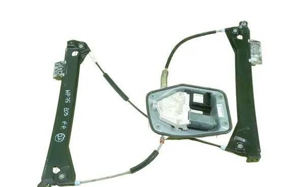 Volkswagen Eos Front door window regulator with motor 1Q2837402AB