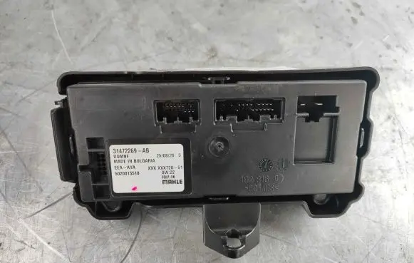 Volvo XC60 Air conditioning/heating control unit 31472269 31455683