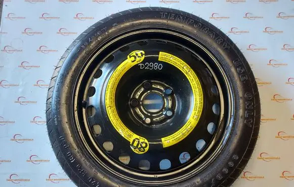 Audi A4 S4 B7 8E 8H R17 spare wheel 8E0601027C