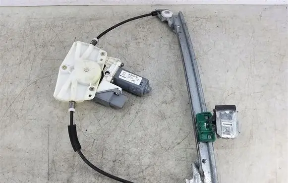 Peugeot 607 Rear door window regulator with motor 9632243180