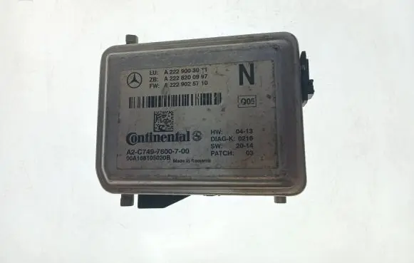 Mercedes-Benz S W220 Windshield/windscreen camera A2229003011 A2228025710