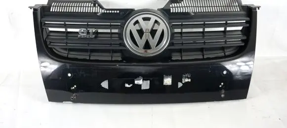 Volkswagen Golf V Front bumper upper radiator grill 1K5853651