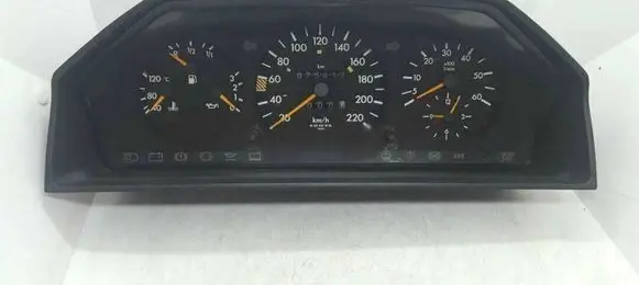 Mercedes-Benz E W124 Speedometer (instrument cluster) 1245423069