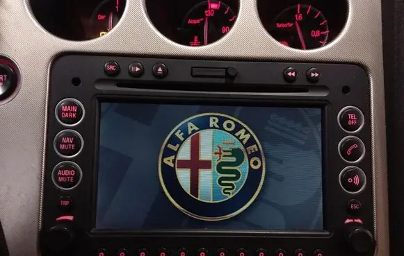 Alfa Romeo 159 Radio/CD/DVD/GPS head unit 156068727