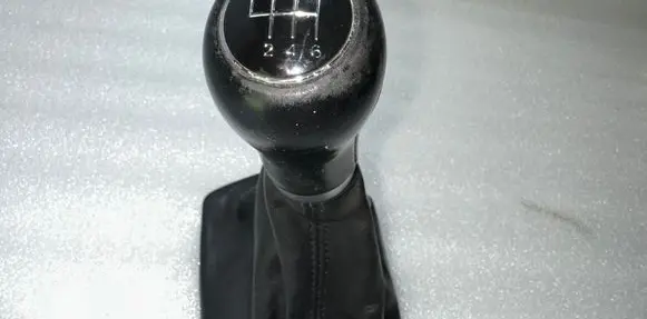 Audi A4 S4 B8 8K Gear lever shifter trim leather/knob 